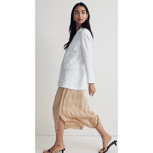 Madewell White Blazer Classic Oversized Design - Picture 2 of 6